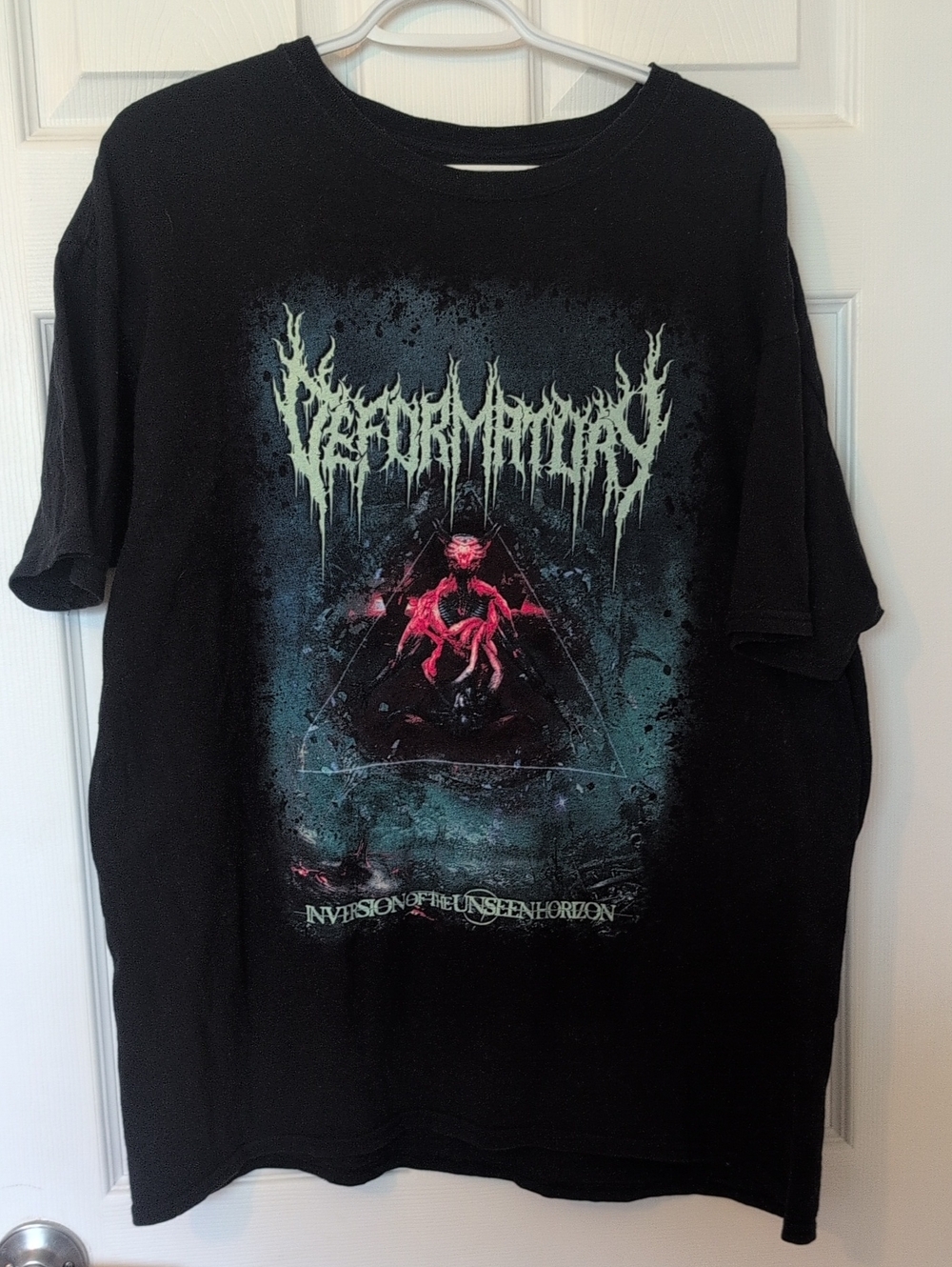 Deformatory Graphic Band T Shirt